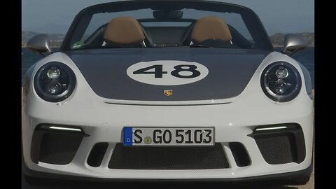 Porsche 911 Speedster Silver Metallic Heritage Design Paket and 911 Speedster Racing Yellow 992 gen