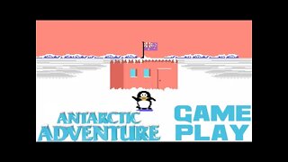 🎅🎄 Antarctic Adventure - ColecoVision Gameplay 😎Benjamillion 🎄🎅