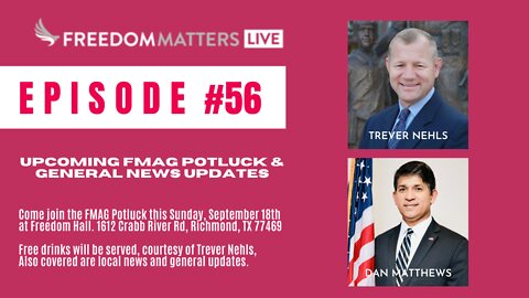 Episode #56 - Upcoming FMAG Potluck & General News Updates