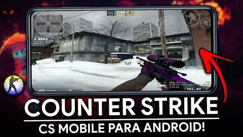 CS NO ANDROID! | CS MOBILE PARA VÁRIOS SMARTPHONES! | COMO CONFIGURAR