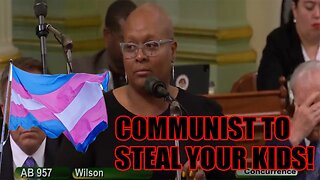 Communist Democrats vote to STEAL your kids from you if you REFUSE to AFFIRM their GENDER IDENTITY!