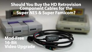 Should You Buy HD Retrovision Component Video Cables for the Super Nintendo and Super Famicom?