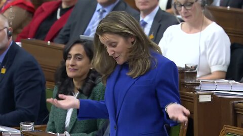 Jasraj Singh Hallan Debates Chrystia Freeland in House of Commons