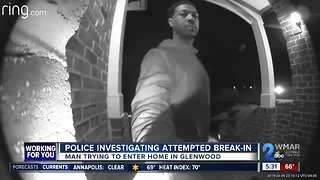 Police are investigating attempted burglary in Howard Co.
