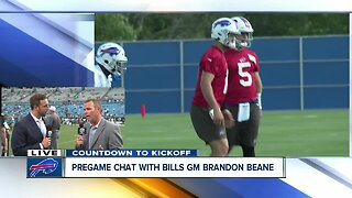 Matt Bove chats 1-on-1 with Bills GM Brandon Beane