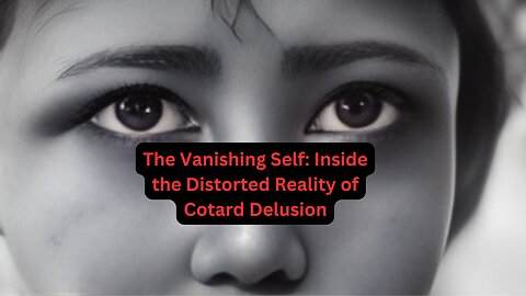 The Vanishing Self: Inside the Distorted Reality of Cotard Delusion