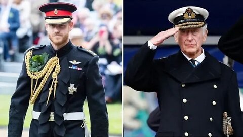 King Charles replaces Prince Harry as Captain General of the Royal Marines. #england