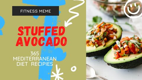 Fitness Diet | Stuffed Avocado - 61/365 - Mediterranean Diet