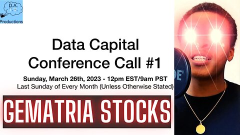 Gematria Stocks Conference Calls on Patreon! | Stock Market Meetings