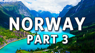 Norway Beautiful Places in 4K With Calming Music - Norway Beautiful Landscapes Part 3