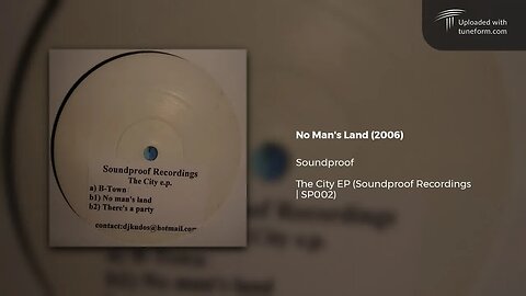 Soundproof - No Man's Land (Soundproof Recordings | SP002) [Deep Dubstep]