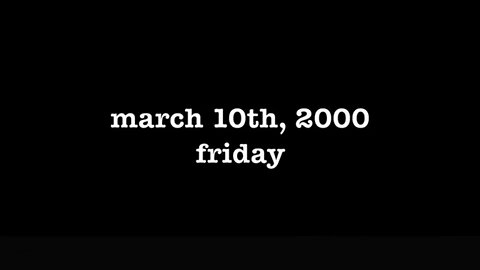 YEAR 18 [0078] MARCH 10TH, 2000 - FRIDAY [#thetuesdayjournals #thebac #thepoetbac #madjack]