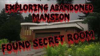 SECRET ROOM FOUND IN ABANDONED HAUNTED CASTLE MANSION WITH MOE SARGI!!