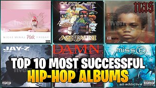 Top 10 Most Successful Hip-Hop Albums of All Time | Chart-Topping Classics and Cultural Icons 🎤🔥