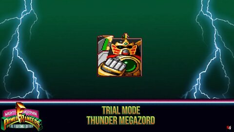 Mighty Morphin Power Rangers⚡: The Fighting Edition - Trial Mode: Thunder Megazord