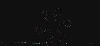 Walmart puts on drone light shows