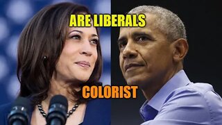 why do liberals love their black candidates mixed race, color-ism?