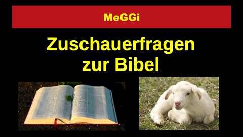 MeGGi - Zuschauerfragen zur Bibel