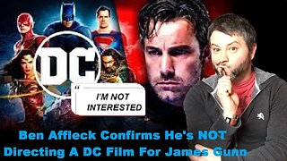 Ben Affleck Confirms He's NOT Directing A DC Film For James Gunn