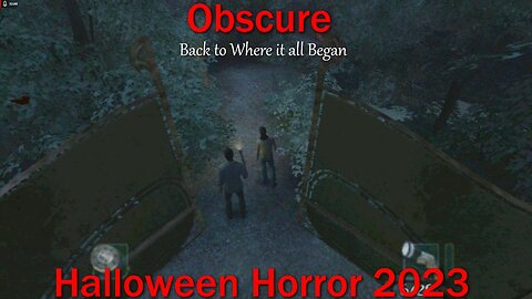 Halloween Horror 2023- Obscure- With Commentary- Back to Where it all Began