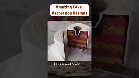 Amazing Cake Decoration Design