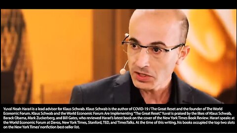 Yuval Noah Harari | A.I. Bible? Why Did WEF's Yuval Noah Harari Show Up As the Euphrates River Dried Up? (Revelation 16:12-13) | "Just Think About a Religion Whose Holy Book (Bible) Was Written By An A.I.?" - Yuval Harari
