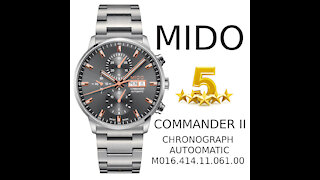 Mido Watch Commander II REVIEW and THOUGHTS Automatic Chronograph Jewelry Timepiece