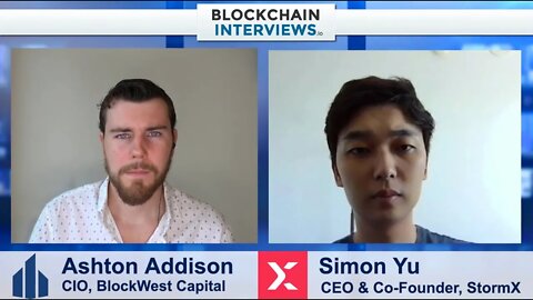 Simon Yu, CEO and Co-Founder of StormX - eCommerce with Earning Bitcoin | Blockchain Interviews
