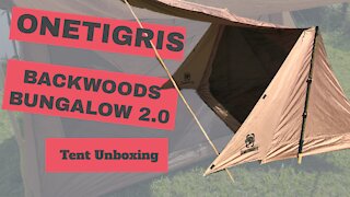 ONETIGRIS BACKWOODS BUNGALOW 2.0 TENT "UNBOXING"