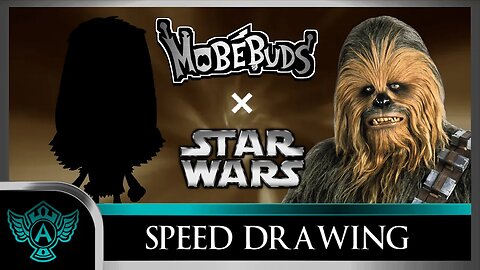 Speed Drawing: Star Wars - Chewbacca | Mobébuds Style