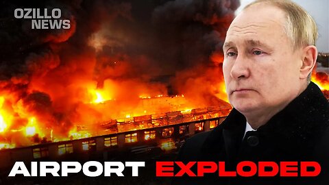 Kremlin's Worst Nightmare! Ukrainian Army Blows Up Saky Airport in Crimea!