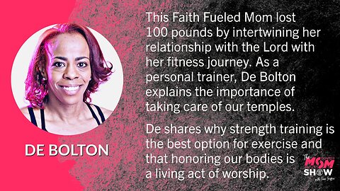 Ep. 323 - After 100lb Weight Loss De Bolton Coaches Others On Strength Training, Faith, and Fitness