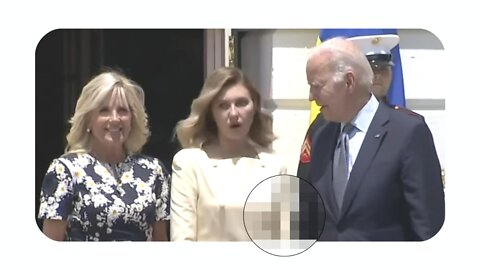 Joe Biden gropes Ukraine's First Lady * 7/20/22