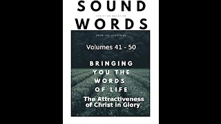 Sound Words, The Attractiveness of Christ in Glory