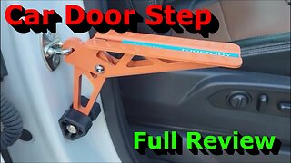 Car Door Step - Full Review - Foldable Roof Rack Door Ladder