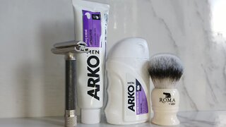 Arko Sensitive White shaving cream & Balm , first time using...
