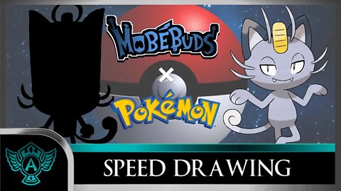Speed Drawing Request: Pokemon - Alolan Meowth | Mobébuds Style