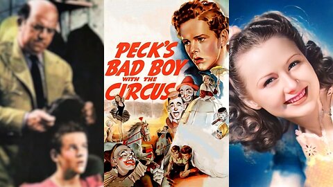 PECK'S BAD BOY WITH THE CIRCUS (1938) Tommy Kelly, Ann Gillis & Edgar Kennedy | Drama, Romance | B&W