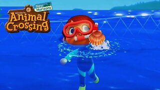 Animal Crossing New Horizons - SUMMER UPDATE (Swim & Dive in the Ocean)