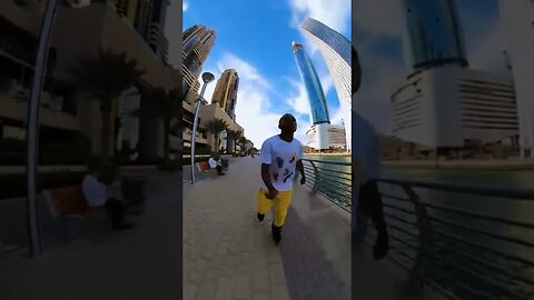 Dubai Marina Walk #skateweaver #shorts #dubaimarina