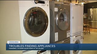 Nationwide appliance shortage leaves customers on long wait lists