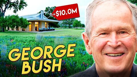 George Bush | House Tour | $10 Million Texas Ranch & More