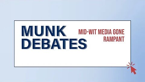 Response to Munk Debate - Mainstream Media