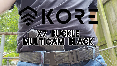 Kore Essentials X7 Buckle Multicam Black Belt