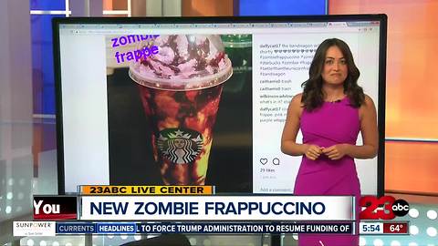 NEW Starbucks Zombie Frappuccino