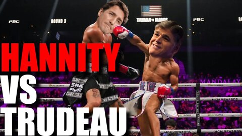 #Hannity VS #Trudeau OMG!! MIC DROP