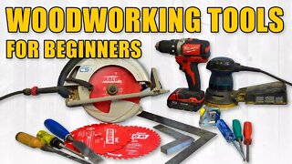 Beginner Woodworking Tools | Hand Tools & Power Tools | Woodworking for Beginners #31