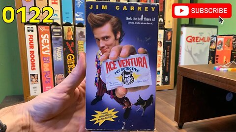 [0122] ACE VENTURA - PET DETECTIVE (1994) VHS INSPECT [#aceventura #aceventuraVHS]