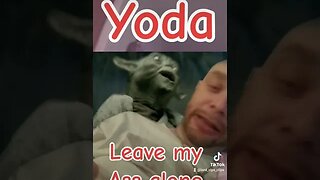 Yoda Leave My Ass Alone 🏴󠁧󠁢󠁳󠁣󠁴󠁿 Scottish StarWars 🏴󠁧󠁢󠁳󠁣󠁴󠁿 #starwars #jedi #glasgow #scotland #yoda