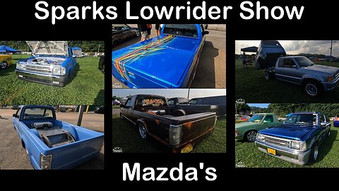 08-12-23 Sparks Lowrider Show - Mazdas